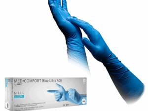 MED-COMFORT BLUE ULTRA 400 Nitril Handschuhe, Box à 50 Stück GR. S-XL