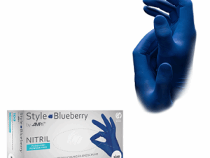 STYLE BLUEBERRY Nitril-Handschuhe dunkelblau, Box à 100 Stück