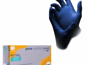 Pura Comfort Einmal Nitril-Schutz- und Untersuchungshandschuh Cobalt Blau Box à 100 Stück -NUR solange Vorrat reicht -